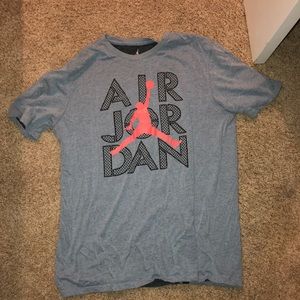 Greyish Air Jordan T-shirt